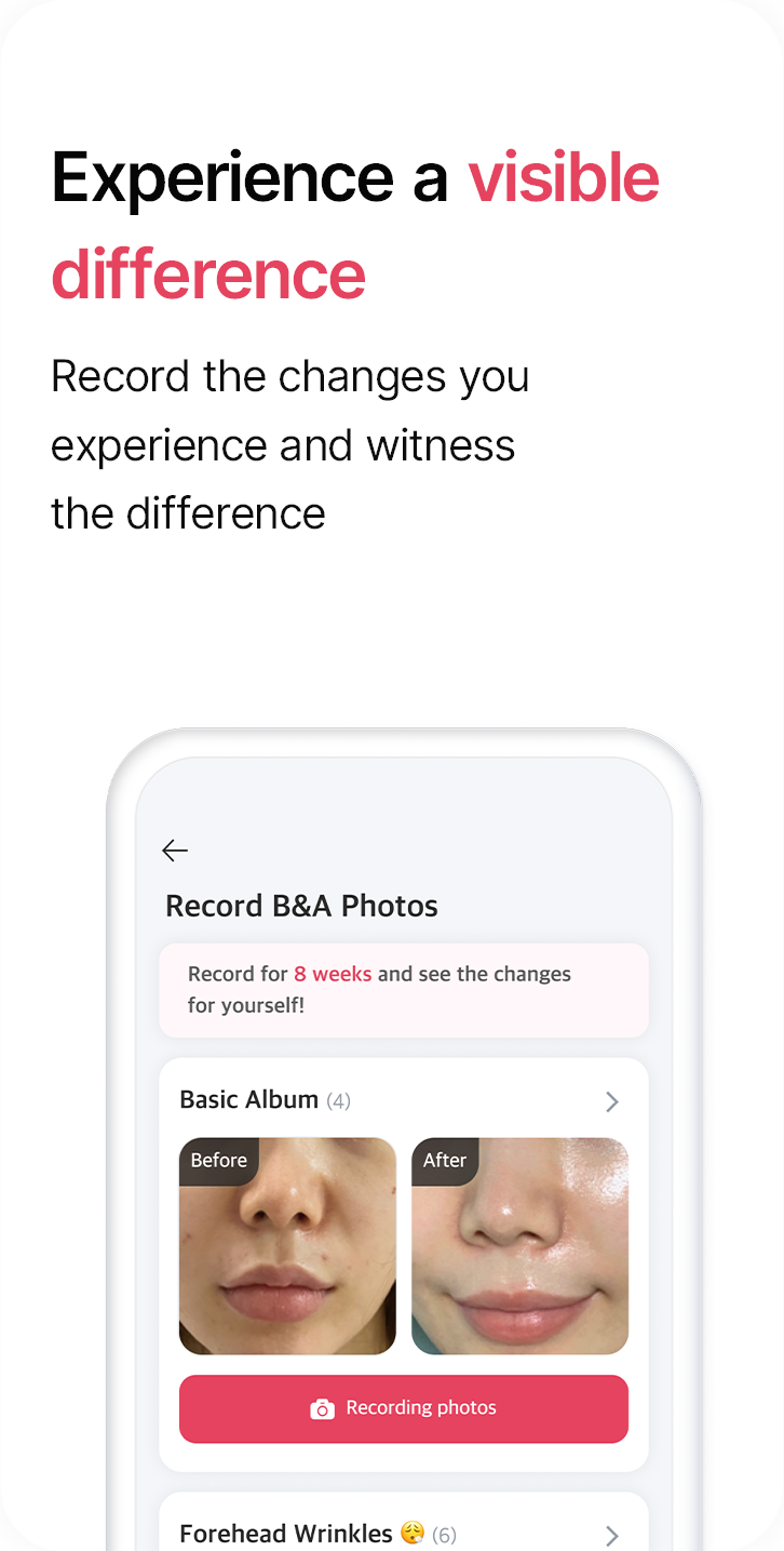 Experience a visible difference